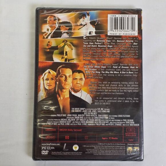 Best of the Best DVD (Eric Roberts, James Earl Jones) - Picture 2 of 2